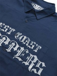 画像3: 【送料無料】WEST COAST CHOPPERS WCC PRINTED ACROSS BOXY SHIRT (3)