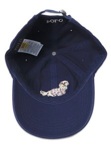 画像5: 【送料無料】POLO RALPH LAUREN DOG TWILL CAP REFINED NAVY BLUE (5)