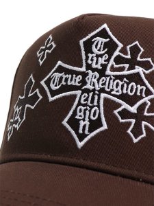 画像7: 【送料無料】TRUE RELIGION TRUE CROSS CAP CHESTNUT (7)