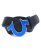 画像1: 【送料無料】TRUE RELIGION ENAMEL HORSESHOE BUCKLE STITCH BELT BLUE (1)