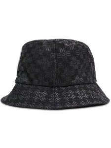 画像3: 【送料無料】TRUE RELIGION LOGO DENIM BUCKET HAT BLACK (3)