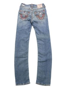 画像1: 【送料無料】TRUE RELIGION WMNS BILLIE ROPE STITCH STRAIGHT DAISY MEADOW (1)