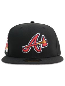 画像3: NEW ERA 59FIFTY CS BRAVES CTWN AS2000 U/GY FB BLK/RED (3)