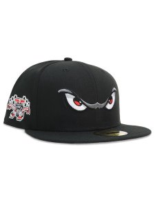 画像2: NEW ERA 59FIFTY CS MILB LAKE ELSINORE STORM 75TH U/GY FB BLK (2)