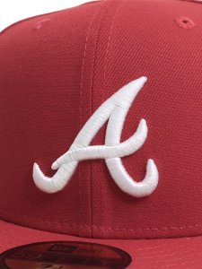 画像8: NEW ERA 59FIFTY CS BRAVES CTWN WS1995 U/GY FB RED/WHT (8)