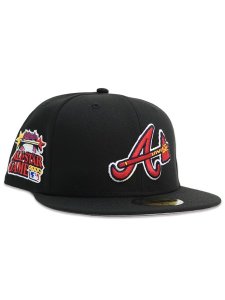 画像2: NEW ERA 59FIFTY CS BRAVES CTWN AS2000 U/GY FB BLK/RED (2)