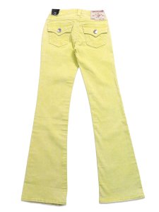 画像1: 【送料無料】TRUE RELIGION WMNS BECCA MID RISE BIG T BOOTCUT DAIQUIRI GREEN (1)