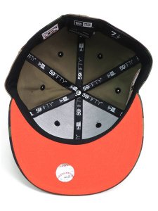 画像7: NEW ERA 59FIFTY CS YANKEES CTWN SUBWAY00 U/ORG FB CAMO/WHT (7)