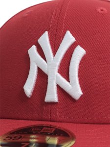 画像7: NEW ERA LP 59FIFTY CS YANKEES PRM.LG BM UV/GY FB RED (7)
