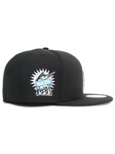 画像5: NEW ERA 59FIFTY CS FLORIDA MARLINS 1993 U/GY FB BLK (5)