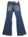画像1: 【送料無料】TRUE RELIGION WMNS JOEY MID RISE SUPER T FLARE DARK WASH (1)
