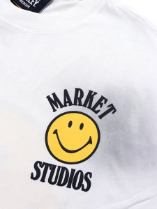 画像3: 【送料無料】MARKET SMILEY LOCK UP TEE WHITE (3)