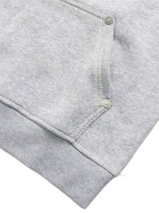 画像7: 【送料無料】TRUE RELIGION MESH PANEL BIG T CARGO HOODIE HEATHER GREY (7)