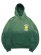 画像2: 【送料無料】MARKET SMILEY LOCK UP HOODIE DARK GREEN (2)