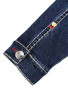 画像8: 【送料無料】TRUE RELIGION JIMMY SUPER T OVERSIZED JACKET NOCTURNE DRIVE DARK WASH (8)