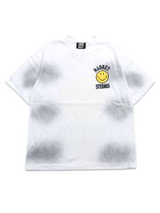 画像2: 【送料無料】MARKET SMILEY LOCK UP TEE WHITE (2)