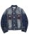 画像2: 【送料無料】TRUE RELIGION JIMMY SUPER T OVERSIZED JACKET NOCTURNE DRIVE DARK WASH (2)