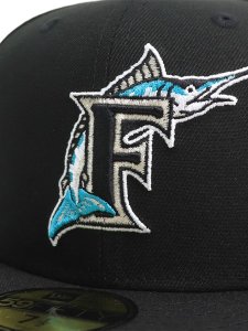 画像8: NEW ERA 59FIFTY CS FLORIDA MARLINS 1993 U/GY FB BLK (8)