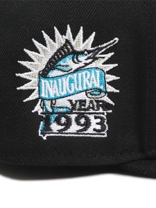 画像10: NEW ERA 59FIFTY CS FLORIDA MARLINS 1993 U/GY FB BLK (10)
