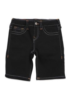 画像2: 【送料無料】【KIDS】TRUE RELIGION BOYS RICKY SHORT BODY RINSE BLACK (2)