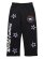 画像1: HARLEM GLOBETROTTERS WORLD FAMOUS SWEATPANT BLACK/RED (1)