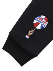 画像9: HARLEM GLOBETROTTERS WORLD FAMOUS PULLOVER BLACK/RED (9)