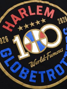 画像5: HARLEM GLOBETROTTERS WORLD FAMOUS TEE BLACK/RED (5)