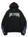 画像1: BOYZ N THE HOOD FLAMES PULLOVER BLACK/BLUE (1)