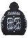 画像2: 【送料無料】COOKIES DRAFT DAY FULL ZIP HOODIE BLACK (2)