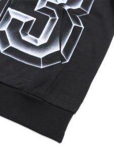 画像4: 【送料無料】COOKIES DRAFT DAY FULL ZIP HOODIE BLACK (4)