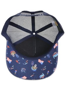 画像5: BASS PRO SHOPS PRINTED MESH TRUCKER CAP-USA (5)