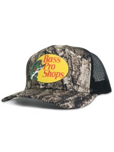 画像1: BASS PRO SHOPS PRINTED MESH TRUCKER CAP-SHADOWBARK (1)