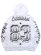 画像2: 【送料無料】COOKIES CLOTHING DRAFT DAY FULL ZIP HOODIE WHITE (2)