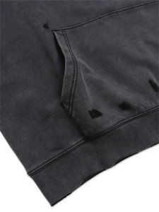 画像5: 【送料無料】EVISU POLAR ROCK AFTERHOOD SWEATSHIRT CHARCOAL (5)