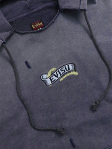 画像3: 【送料無料】EVISU OSAKA ROSE AFTERHOOD SWEATSHIRT NAVY (3)