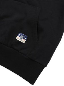 画像5: 【送料無料】EVISU SEAGULL PRINTED HOODIE BLACK (5)