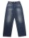 画像2: 【送料無料】EVISU HT,5POCKET WHITE SEAGULL JEANS DARK TONE INDIGO (2)