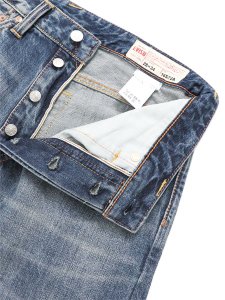 画像4: 【送料無料】EVISU DAICOCK PRINTED JEANS YELLOW #2000 MID TONE INDIGO/YELLOW (4)
