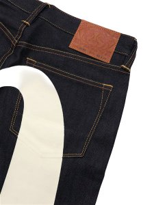 画像5: 【送料無料】EVISU DAICOCK PRINTED JEANS WHITE #2000 RAW INDIGO/WHITE (5)
