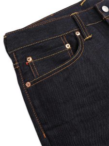 画像3: 【送料無料】EVISU DAICOCK PRINTED JEANS WHITE #2000 RAW INDIGO/WHITE (3)