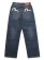 画像1: 【送料無料】EVISU HT,5POCKET WHITE SEAGULL JEANS DARK TONE INDIGO (1)