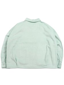 画像2: 【送料無料】WHIMSY SOCKS CORDUROY WORK JACKET MINT (2)