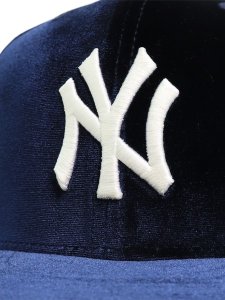 画像7: NEW ERA PC 59FIFTY VELVET YANKEES NAVY (7)