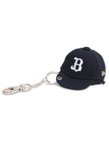 画像1: NEW ERA MINI CAP EARPHONE CASE ORIX BUFFALOES NAVY/WHT (1)