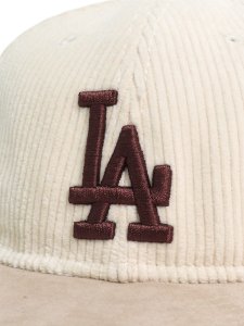 画像6: NEW ERA RC 9FIFTY LEATHER STRAP CORDUROY DODGERS IVORY/BEIGE (6)