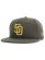 画像1: NEW ERA 9FIFTY SOFT BUCKRAM MELTON PADRES KHAKI/GOLD (1)