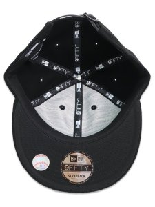 画像5: NEW ERA 9FIFTY SOFT BUCKRAM MELTON METS BLACK (5)