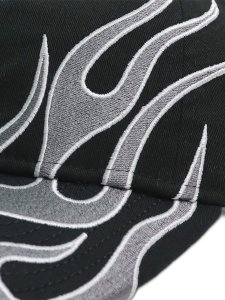 画像6: NEW ERA 9TWENTY THE FLAME BLK/DARK GREY (6)