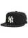 画像1: NEW ERA PILLBOX YANKEES BLACK/WHT (1)