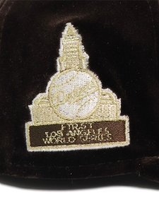 画像9: NEW ERA PC 59FIFTY VELVET DODGERS BROWN (9)